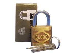 candado bronce liviano 25 mm globe Candado bronce liviano 25 mm Globe