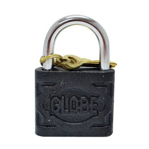 Candado de cilindro 30mm Globe negro